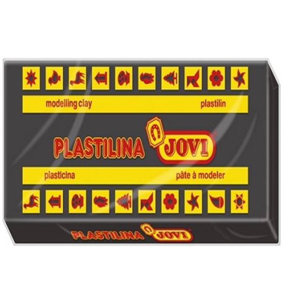 C/30 TACOS PLASTILINA JOVI 70 PEQUEÑA 50G. NEGRO