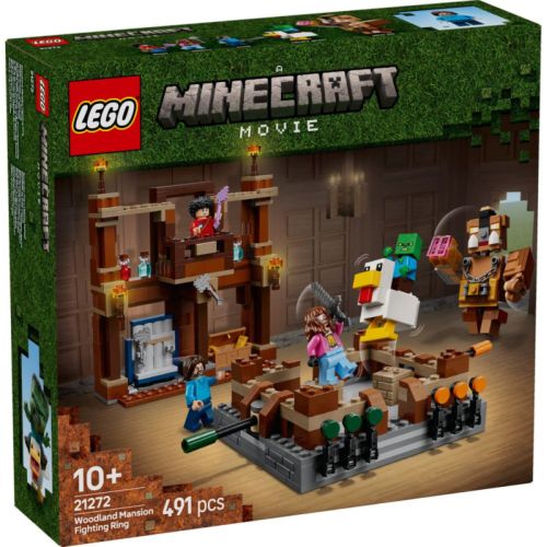EL RING DE COMBATE DE LA MANSION DEL BOSQUE LEGO MINECRAFT