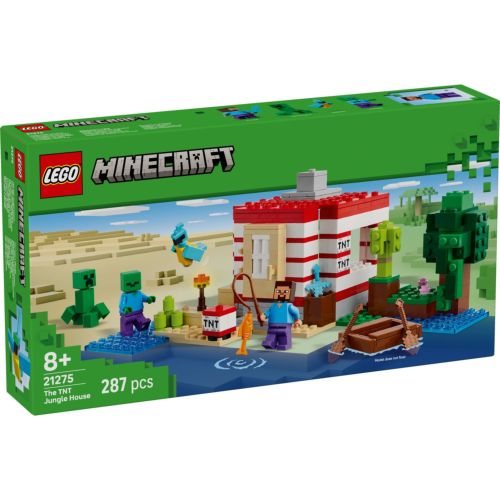 LA CASA DINAMITA DE LA SELVA LEGO MINECRAFT