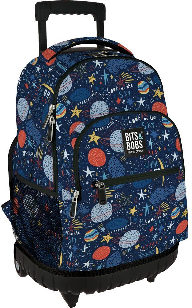 MOCHILA ROLLER B&amp;B PLANETS 37x52x25cm