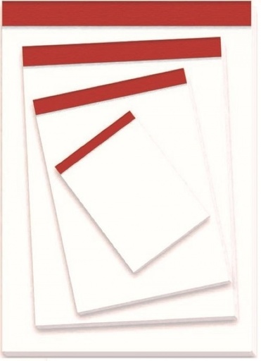 Paq/10 bloc notas sin tapa 4º 80h 60g liso pacsa