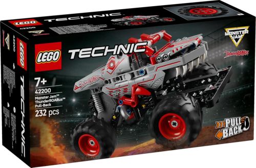 MONSTER JAM THUNDERROARUS CON MOTOR DE CARGA MANUAL LEGO