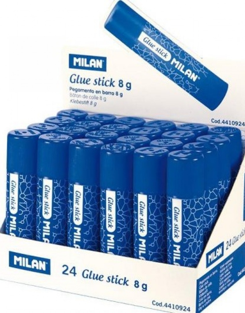 Exp 24 barras pegamento milan 8 g