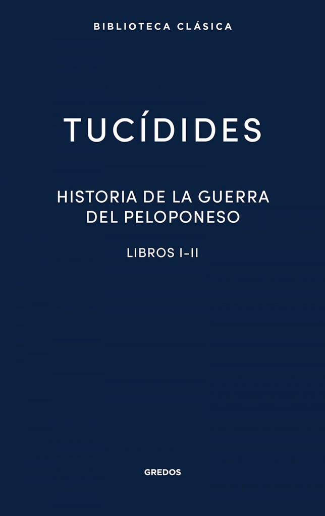 HISTORIA DE LA GUERRA DEL PELOPONESO I-II