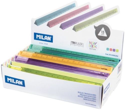 [351260LK2] Exp 60 reglas triangulares 15cm serie look