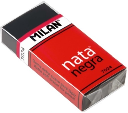 C/20 gomas milan 7024 soft black con funda