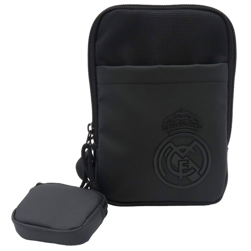 BANDOLERA CROSS CON COMPARTIMENTO AIRPODS REAL MADRID