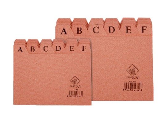 [3102] MAR INDIC.ALFAB 24POS.CARTON 125X75 3102