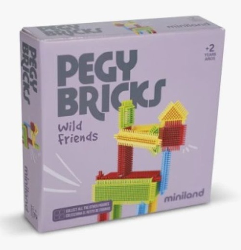 [46062] PEGY BRICKS WILD FRIENDS