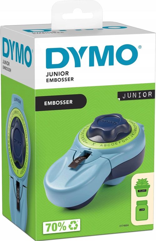 ETIQUEDADORA DYMO JUNIOR AZUL 9MM