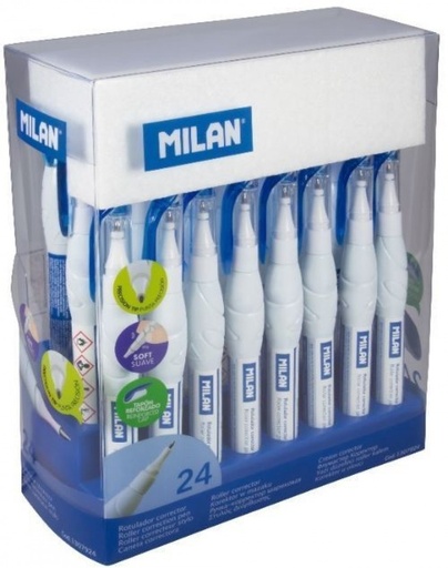[1307924] EXP 24 BOLIGRAFO CORRECTOR 7ML MILAN