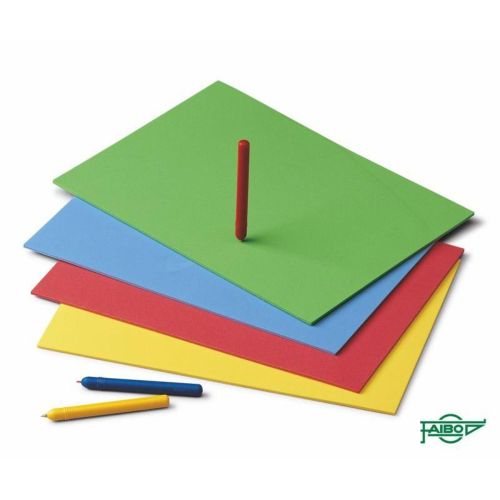 Paq.20 almohadillas para picado eva 4mm. 20x30cm col.surt