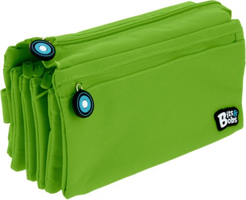 PORTATODO CUADRUPLE PLANO BITS &amp;BOBS VERDE 23X12 CM
