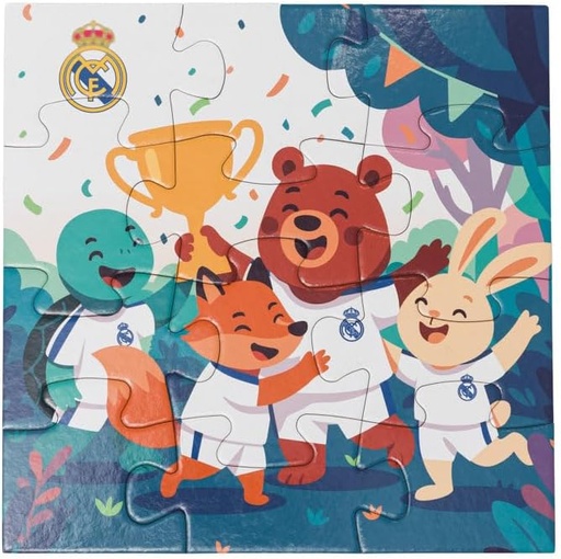PUZZLE REAL MADRID 12 PIEZAS