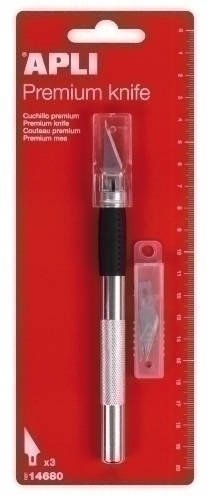 [14680] CUTTER DE PRECISION PREMIUM + 3 CUCHILLAS DE RECAMBIO