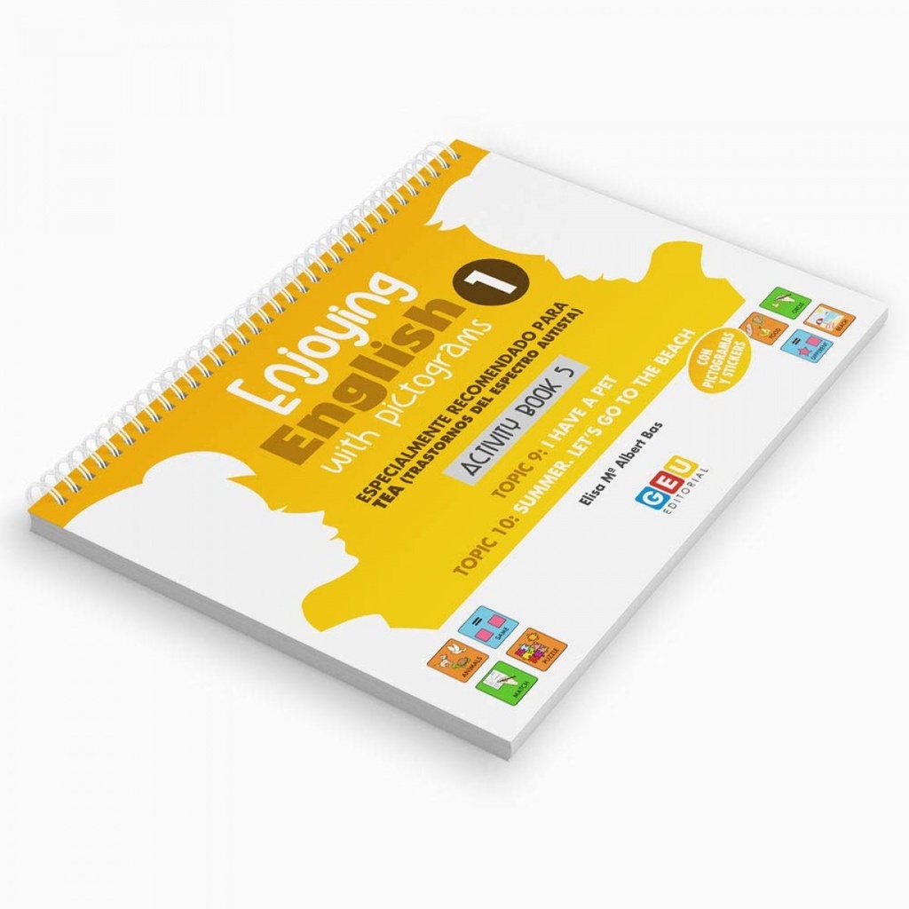 ENJOYING ENGLISH WITH PICTOGRAMS 1 (Activity Book 5)