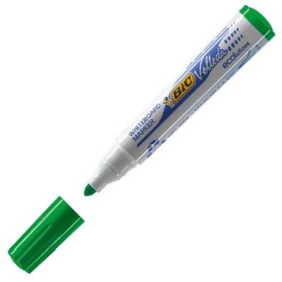 [904940] C/12 ROTULADORES VELLEDA VERDE 1701 WHITEBOARD MARKER