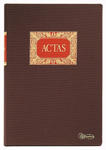 [4013] Libro actas fº 100 hojas rayado