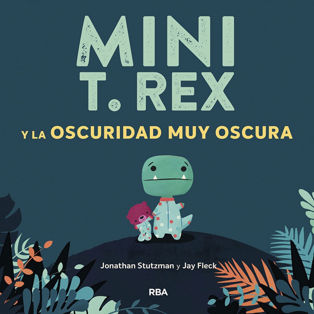 Mini t.rex y la oscuridad muy oscura