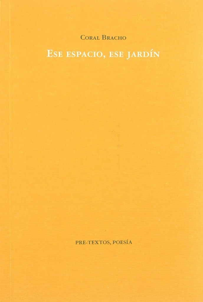 áEse espacio, ese jardín