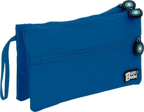 PORTATODO DOBLE PLANO BITS &amp;BOBS AZUL 24,5X9,5 CM