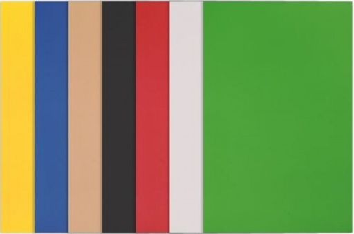 [00037551] PACK 5 LAMINAS GOMA EVA ADHESIVA 40X60CM ROJO