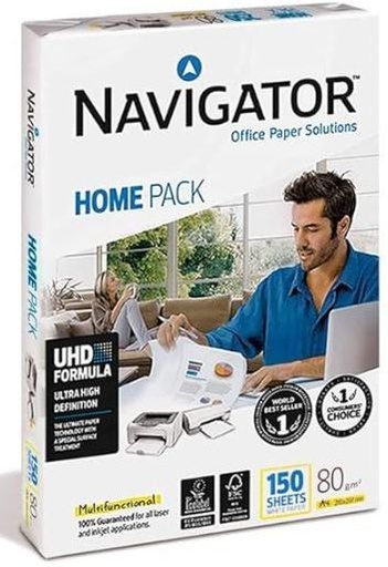 [NHP084107] Paquete 150h a4 80g navigator home pack