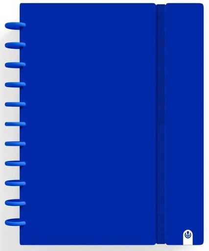 CUADERNO INGENIOX A4 80H HORIZONTAL AZUL OSCURO