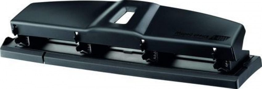 TALADRO 4 PUNZONES ESSENTIALS 10/12 HOJAS NEGRO MAPED