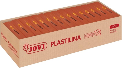 C/15 TACOS PLASTILINA JOVI 72 GRANDE 350G. MARRON