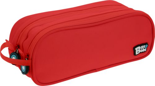 PORTATODO DOBLE BITS &amp;BOBS ROJO 24,5X9,5 CM