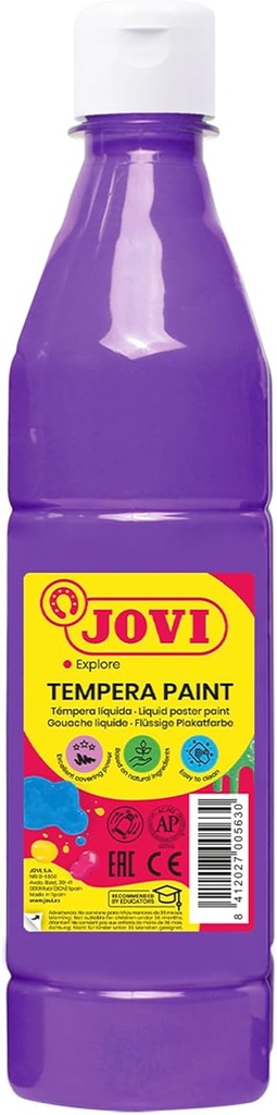 Bote tempera liquida jovi violeta 500 ml