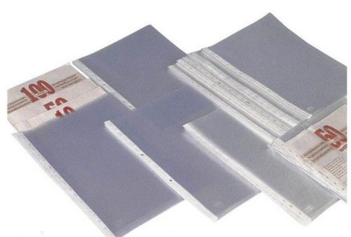 PAQ/10 FUNDAS A4 MULTITALADRO PP PIEL DE NARANJA EXTRA