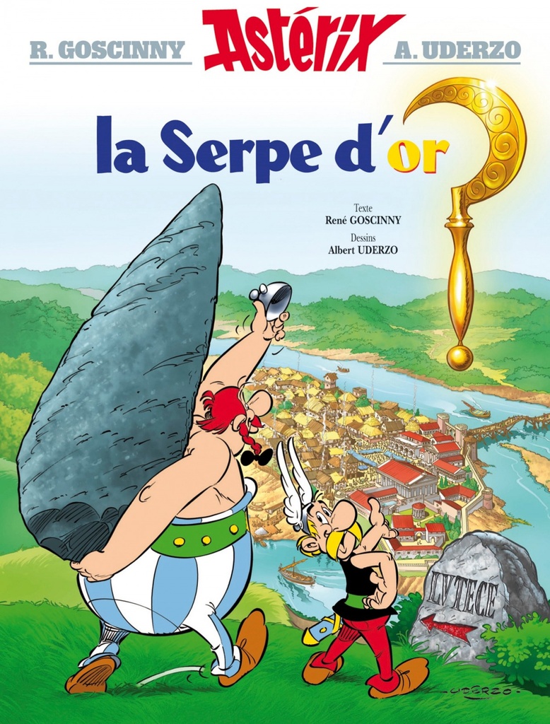 2.ASTERIX.LA SERPE D'OR.(FRANCES)