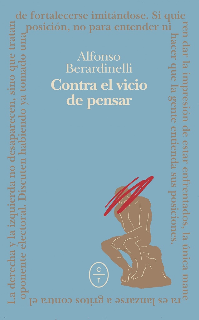 Contra el vicio de pensar