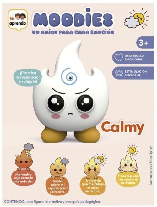 YO APRENDO A CALMARME MOODIES CALMY