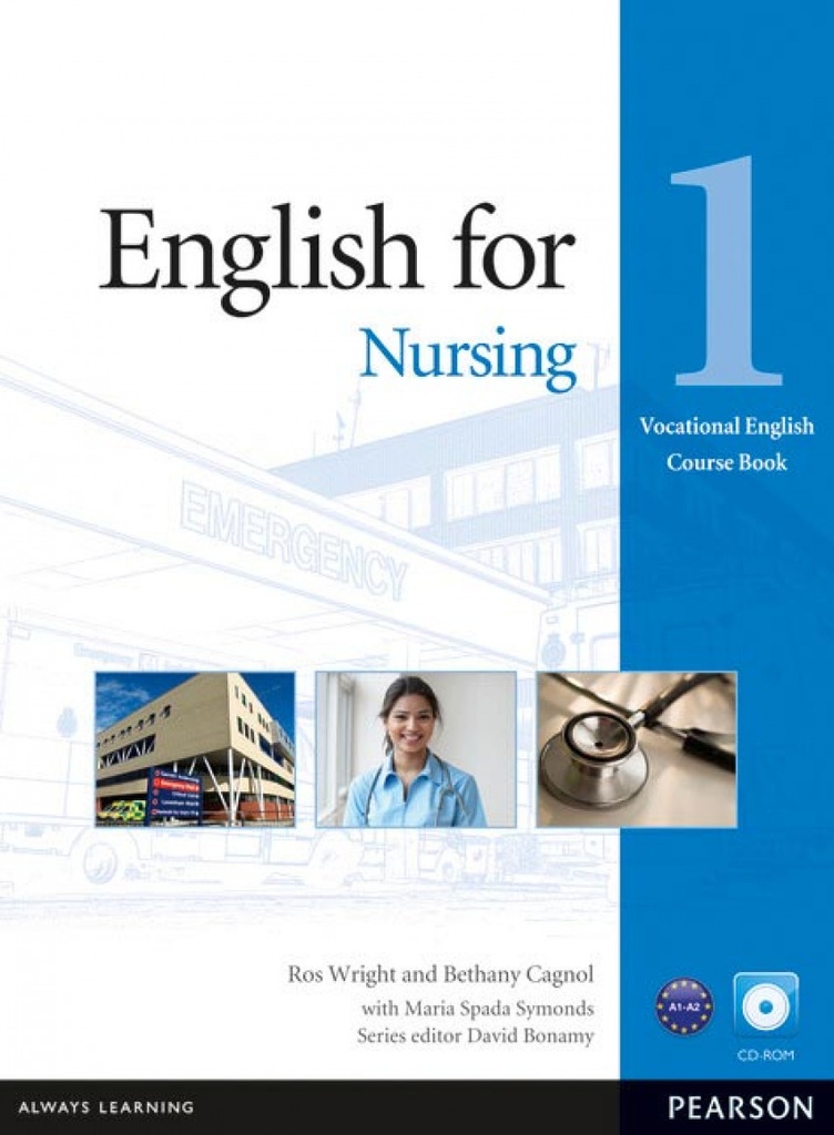 English for Nursing Level 1 Coursebook and CD-ROM Pack
