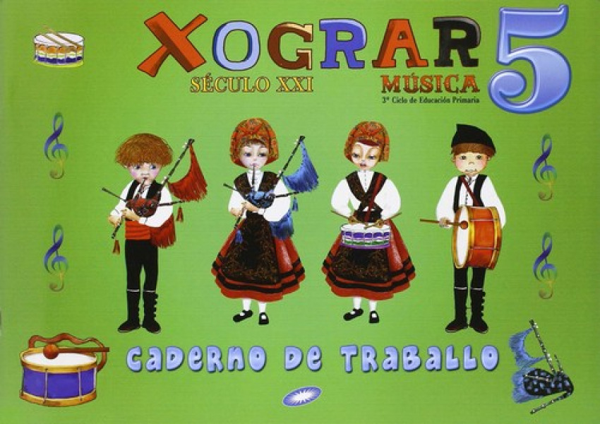 MUSICA 5 EP XOGRAR SECULO XXI CADERNO (GALEGO)