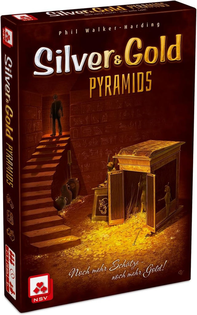 SILVER &amp;GOLD PYRAMIDS
