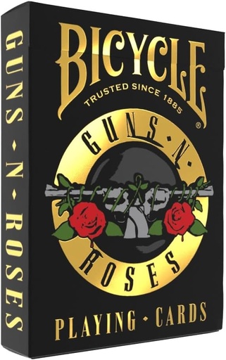 BARAJA TEMATICA GUNS N`ROSES BY BICYCLE