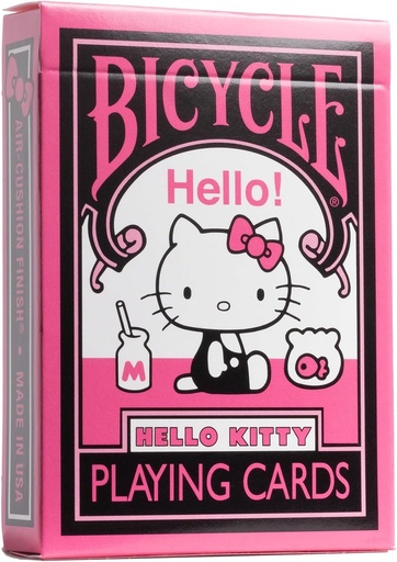 BARAJA TEMATICA HELLO KITTY BLACK &amp;PINK BY BICYCLE