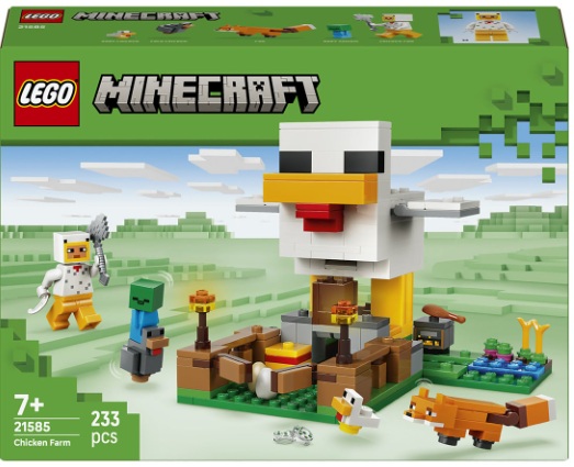 LA GRANJA DE LAS GALLINAS LEGO MINECRAFT