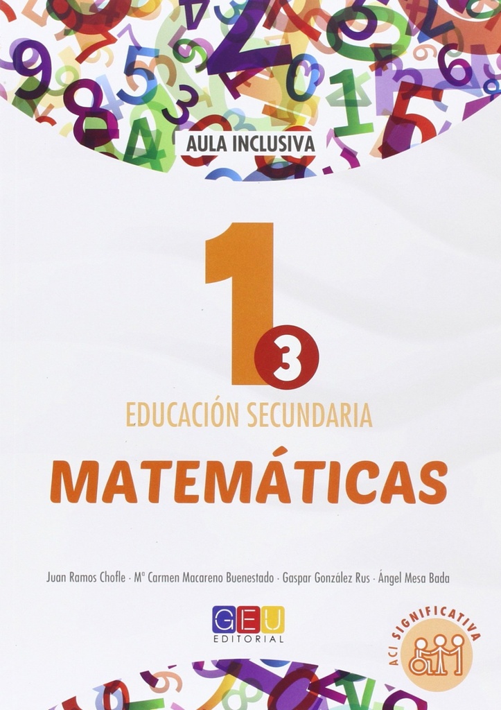 MATEMATICAS 1.EDUCACION SECUNDARIA. ACI SIGNIFICATIVA