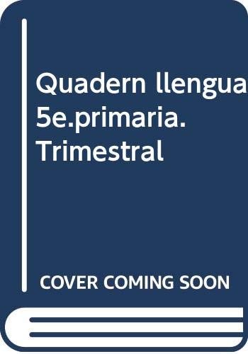 Quadern llengua 5e.primaria. Trimestral