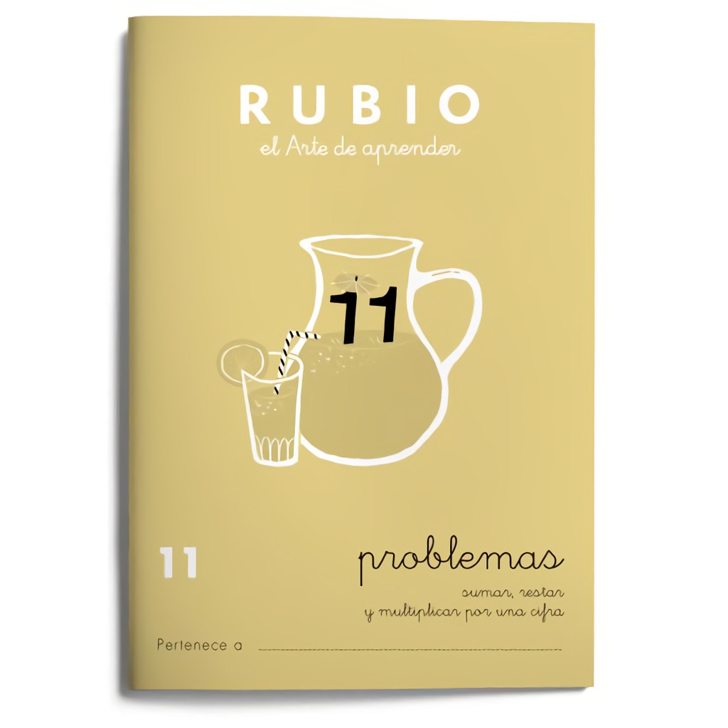 CUADERNO RUBIO A5 OPERAC.y PROBLEMAS 11 - Pack de 10 unidades