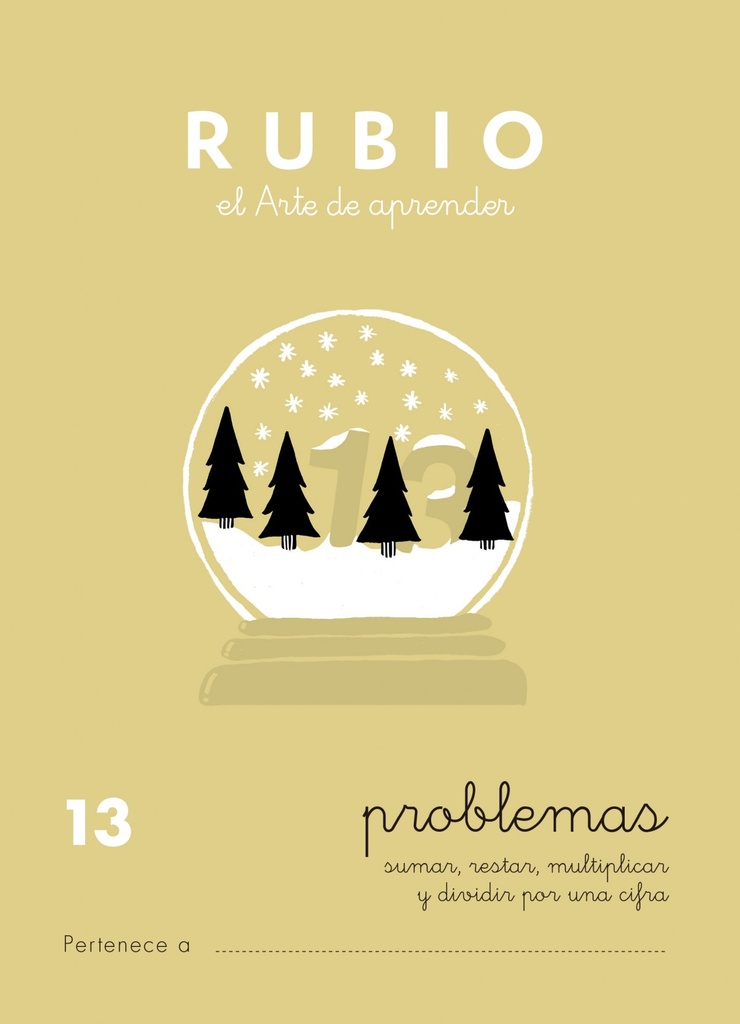 CUADERNO RUBIO A5 OPERAC.y PROBLEMAS 13 - Pack de 10 unidades