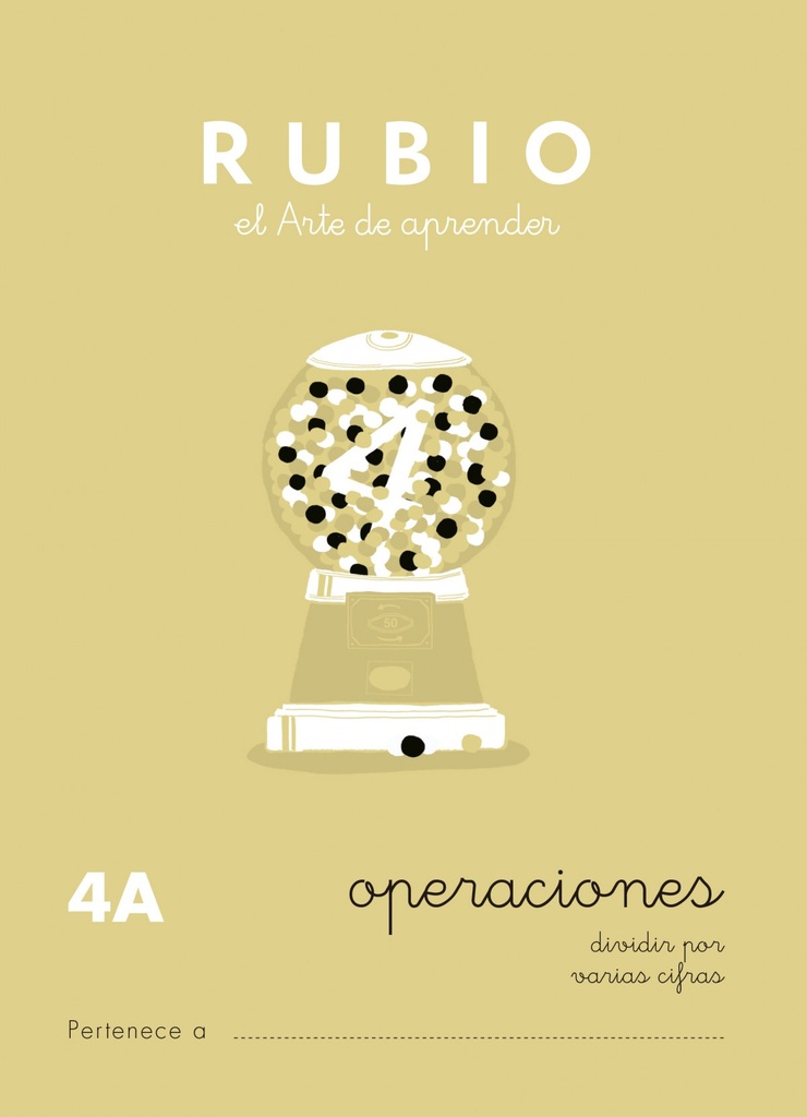 PACK 10 CUADERNOS RUBIO PROBLEMAS 4 P4A