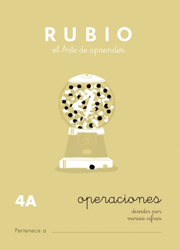 [P4A] PACK 10 CUADERNOS RUBIO PROBLEMAS 4 P4A