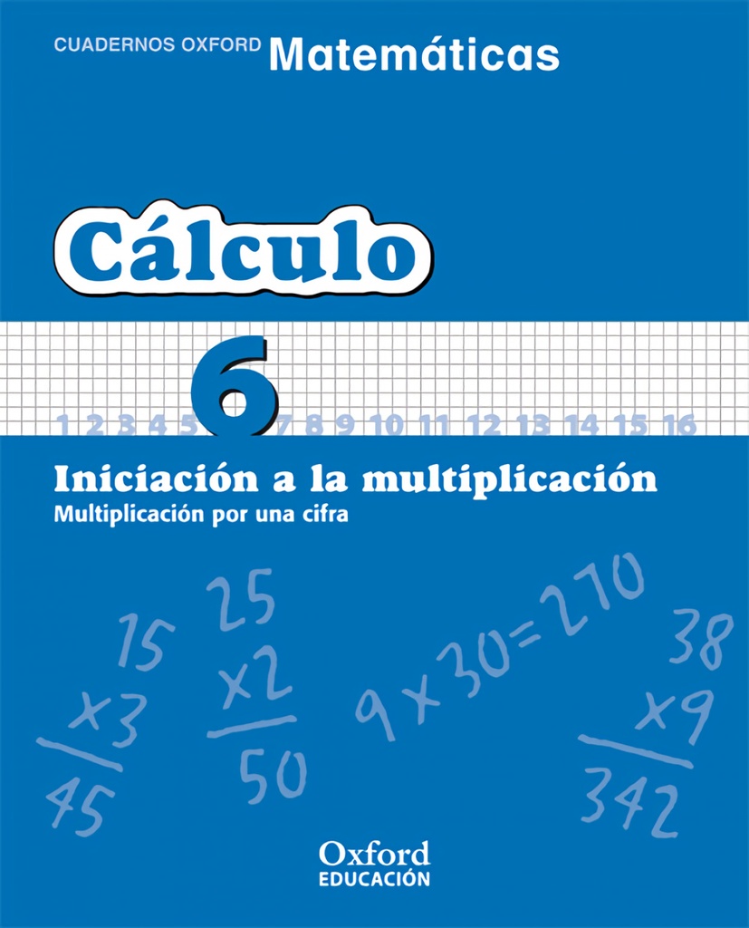 Matemáticas 3º Primaria Cuadernos de Cálculo 6