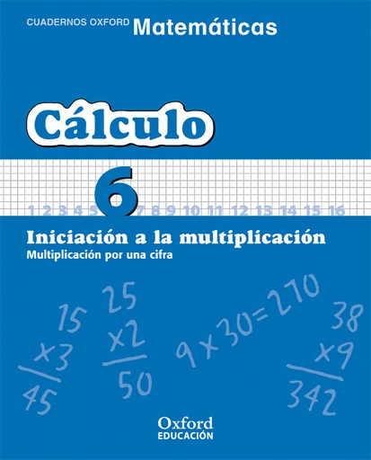 Matemáticas 3º Primaria Cuadernos de Cálculo 6